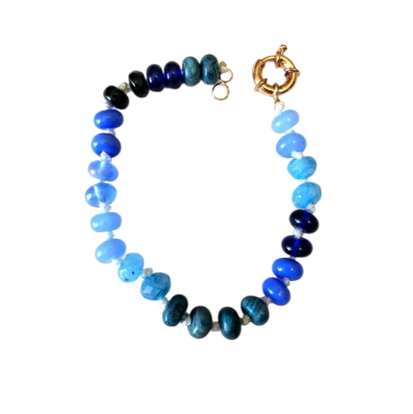 Jewelry - New Trendy Natural Stone Bracelet For Women Colorful Boho Luxury Design
